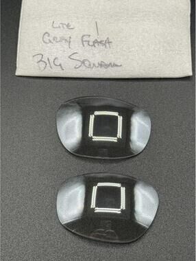 Oakley Big Square Wire OEM Titanium Clear Lenses